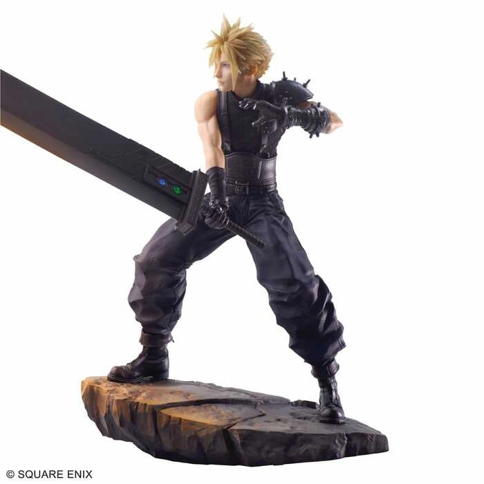 FINAL FANTASY VII - Rebirth - Cloud Strife Static Arts Gallery Statue