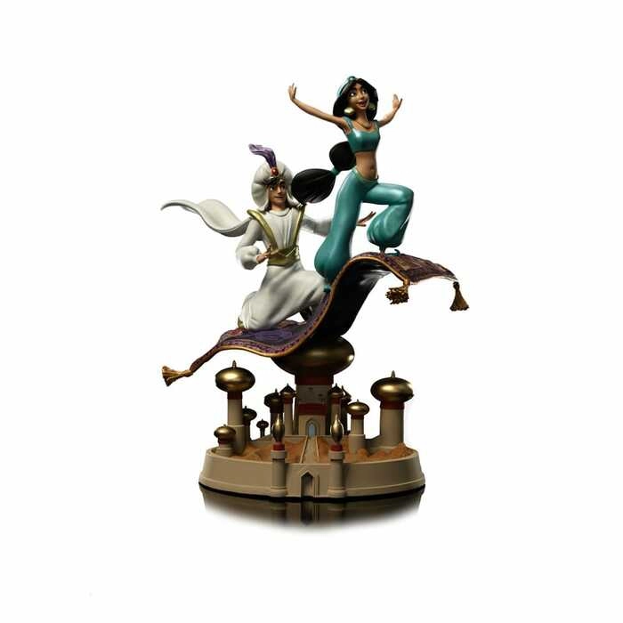 DISNEY - Aladdin and Yasmine 1/10 Art Scale Statue