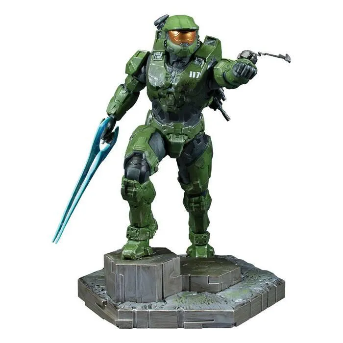 HALO INFINITE - Master Chief & Grappleshot Pvc Figure