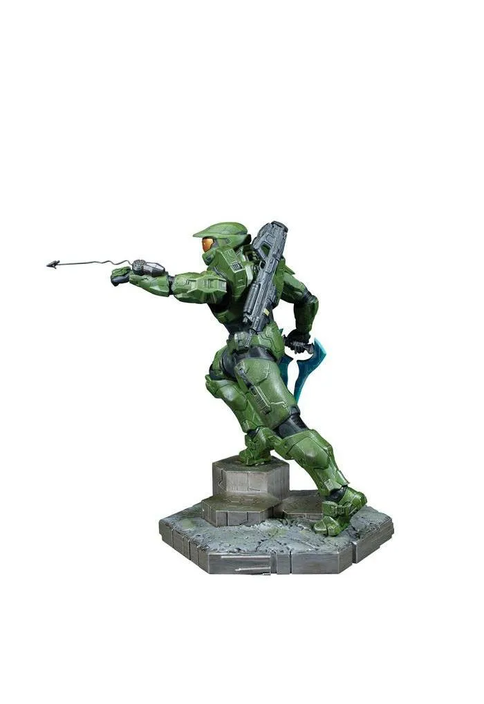 HALO INFINITE - Master Chief & Grappleshot Pvc Figure