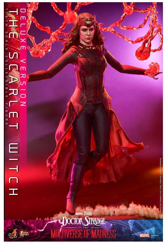 MARVEL - Doctor Strange in the Multiverse of Madness - The Scarlet Witch Deluxe Ver. 1/6 Action Figure 12" MMS653