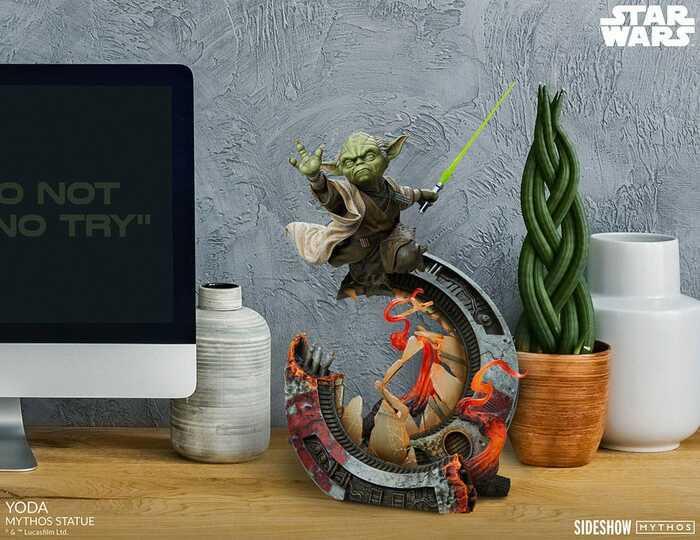 STAR WARS - Mythos - Yoda Polystone Statue