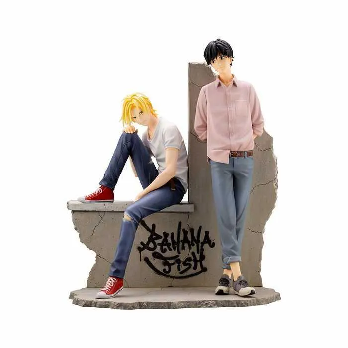 BANANA FISH - Ash & Eiji ArtFX J 1/8 Pvc Figure