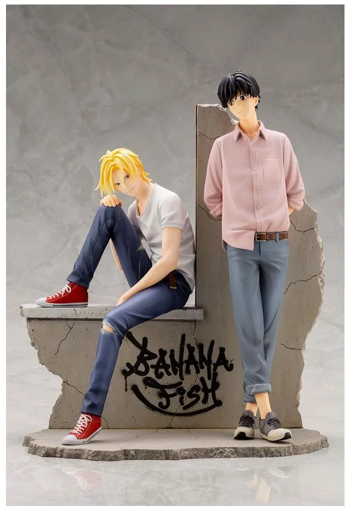 BANANA FISH - Ash & Eiji ArtFX J 1/8 Pvc Figure