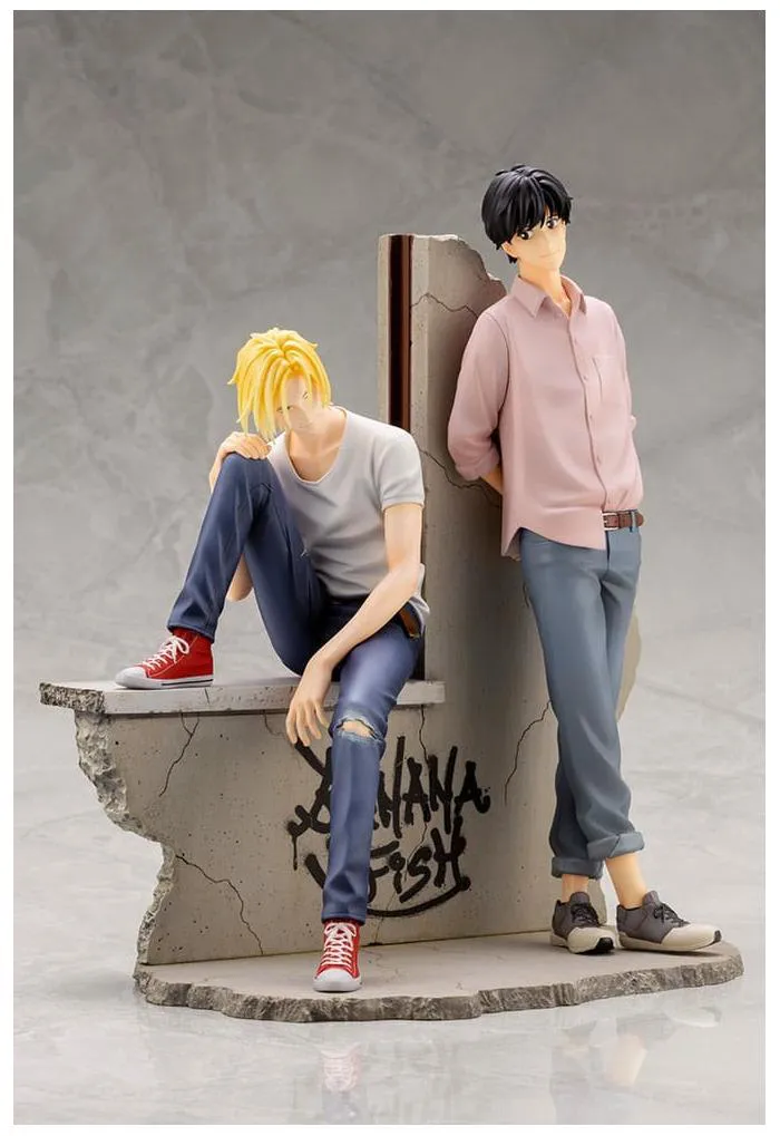BANANA FISH - Ash & Eiji ArtFX J 1/8 Pvc Figure