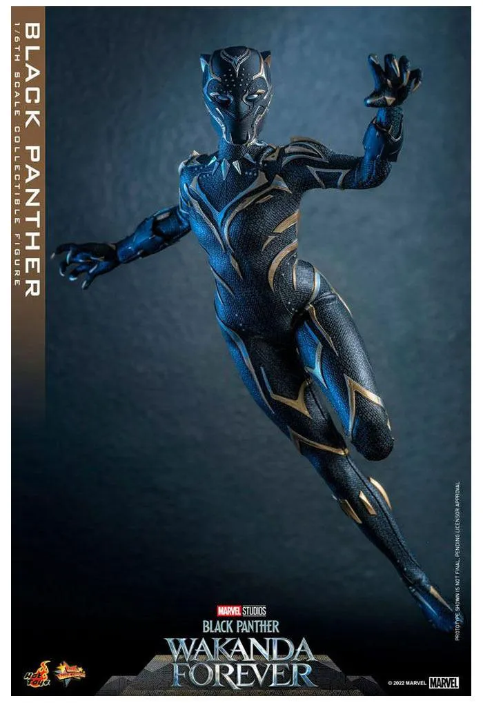 MARVEL - Black Panther Wakanda Forever - Black Panther 1/6 Action Figure 12" MMS675