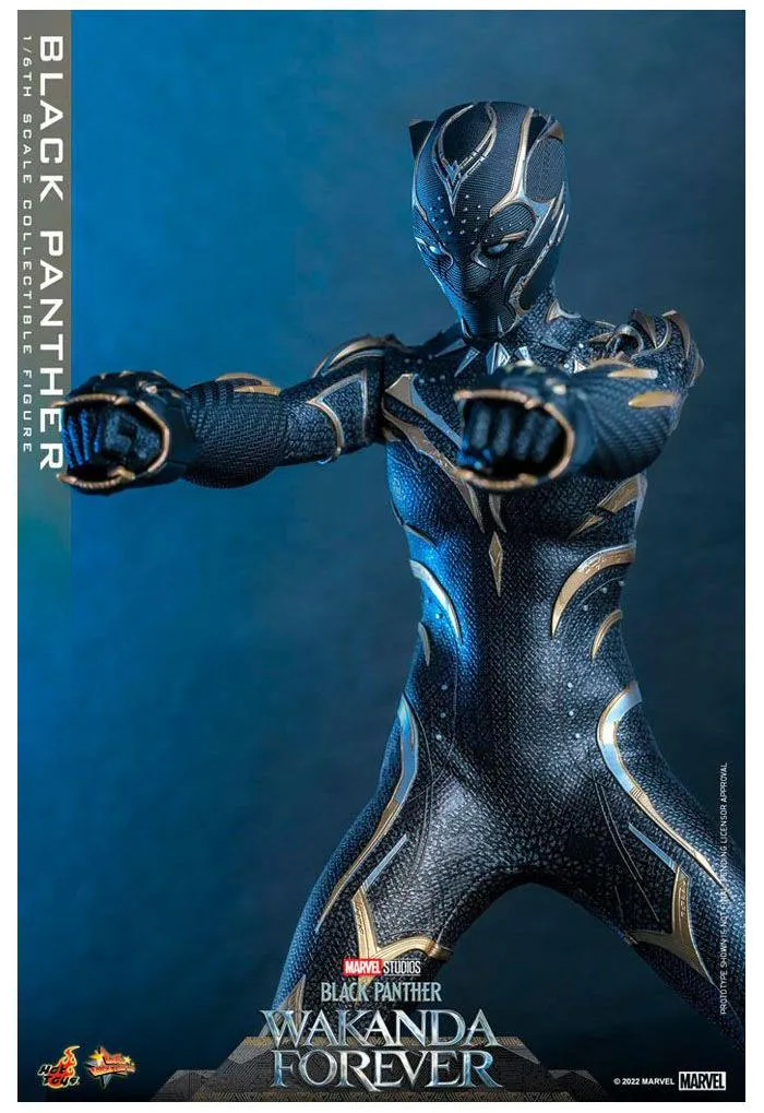 MARVEL - Black Panther Wakanda Forever - Black Panther 1/6 Action Figure 12" MMS675
