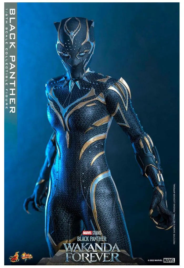 MARVEL - Black Panther Wakanda Forever - Black Panther 1/6 Action Figure 12" MMS675