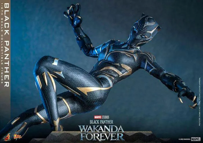 MARVEL - Black Panther Wakanda Forever - Black Panther 1/6 Action Figure 12" MMS675