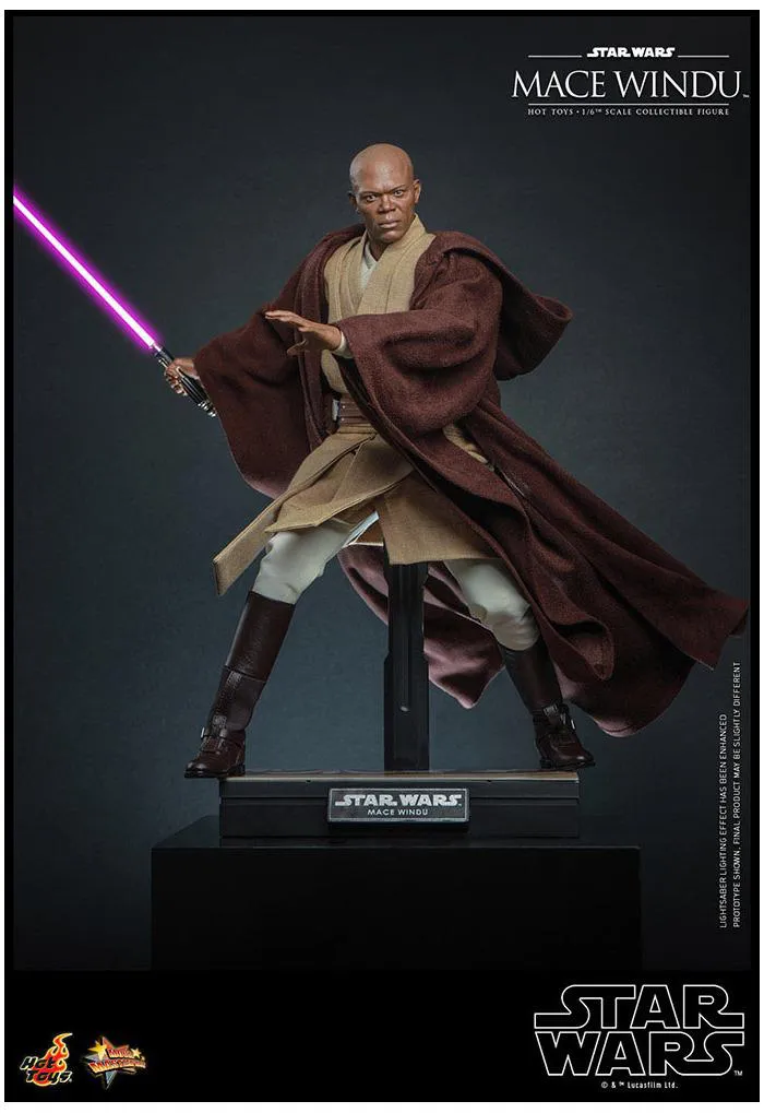 STAR WARS - Episode II - Mace Windu 1/6 Action Figure 12" MMS681