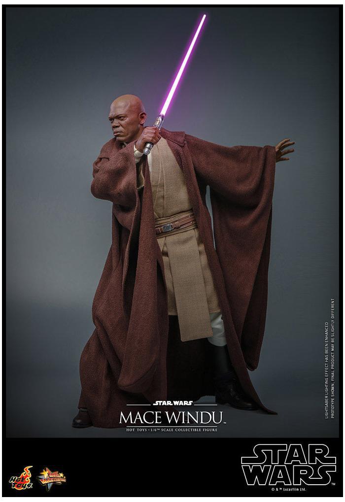 STAR WARS - Episode II - Mace Windu 1/6 Action Figure 12" MMS681
