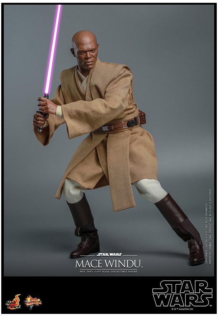 STAR WARS - Episode II - Mace Windu 1/6 Action Figure 12" MMS681