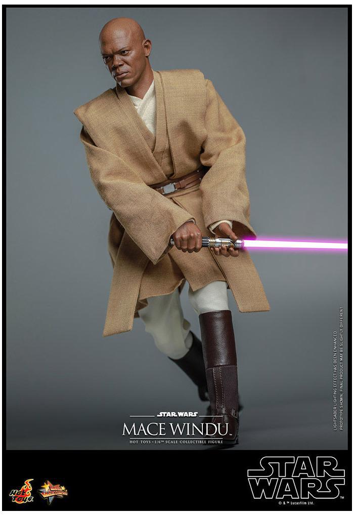 STAR WARS - Episode II - Mace Windu 1/6 Action Figure 12" MMS681