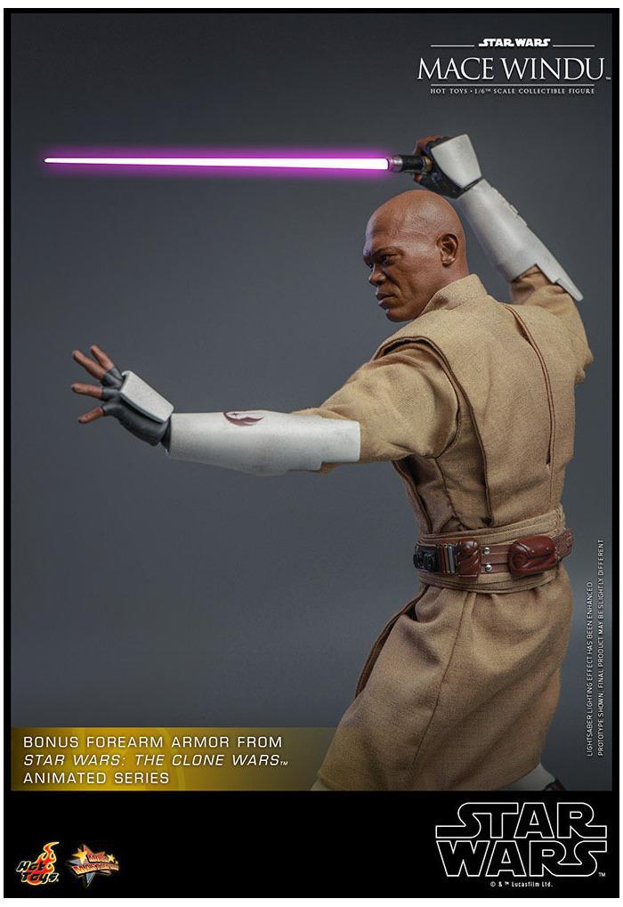 STAR WARS - Episode II - Mace Windu 1/6 Action Figure 12" MMS681