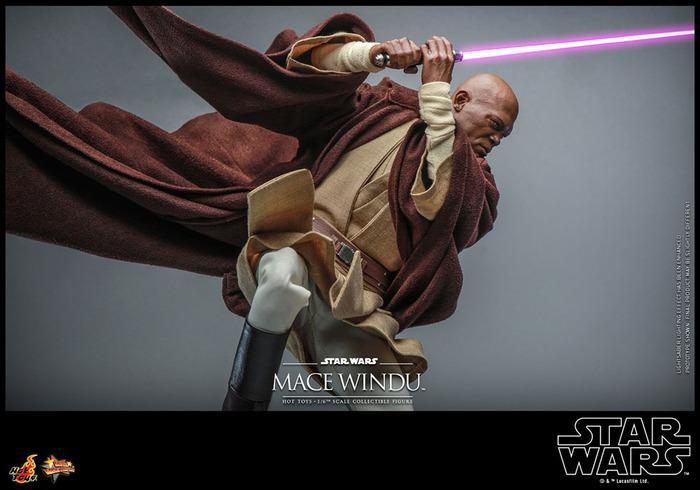STAR WARS - Episode II - Mace Windu 1/6 Action Figure 12" MMS681