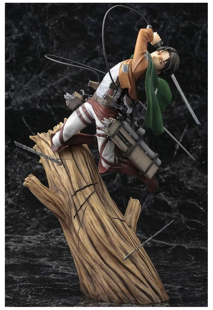 ATTACK ON TITAN - Levi ArtFX J 1/8 Pvc Figure Renewal Package Ver.