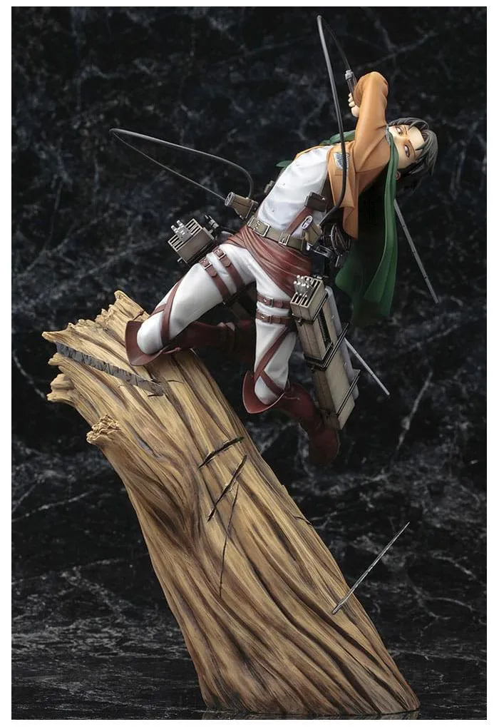 ATTACK ON TITAN - Levi ArtFX J 1/8 Pvc Figure Renewal Package Ver.