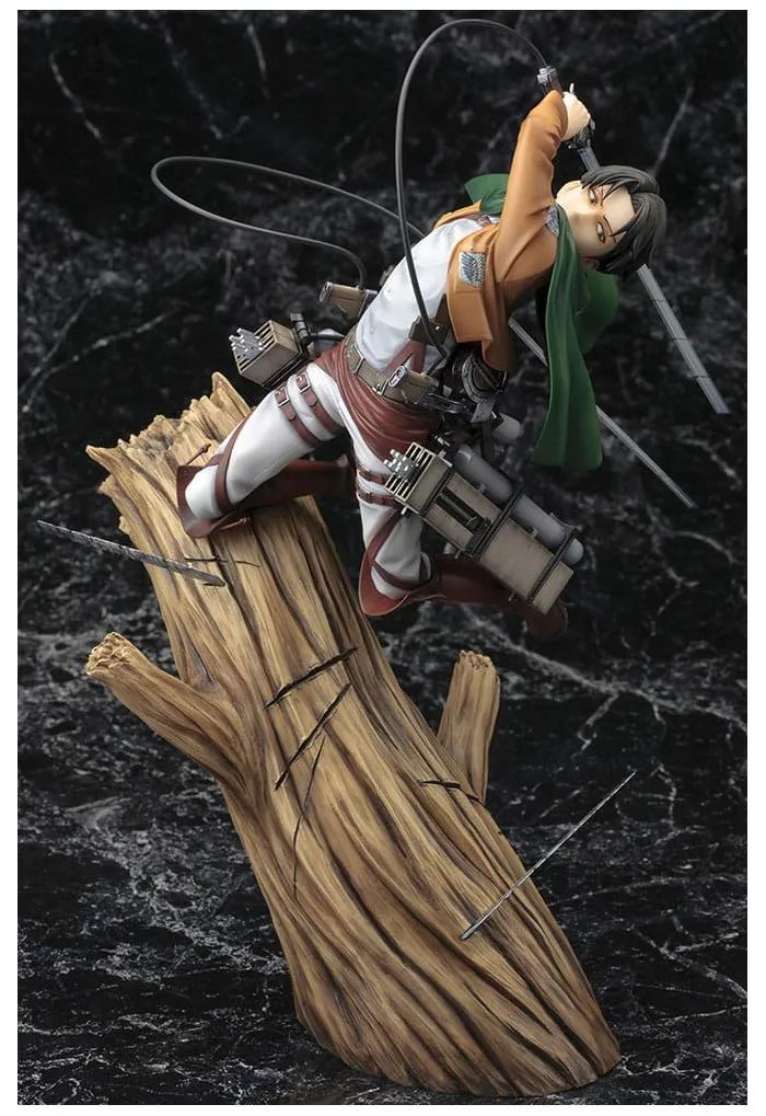 ATTACK ON TITAN - Levi ArtFX J 1/8 Pvc Figure Renewal Package Ver.