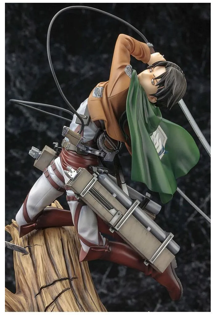 ATTACK ON TITAN - Levi ArtFX J 1/8 Pvc Figure Renewal Package Ver.