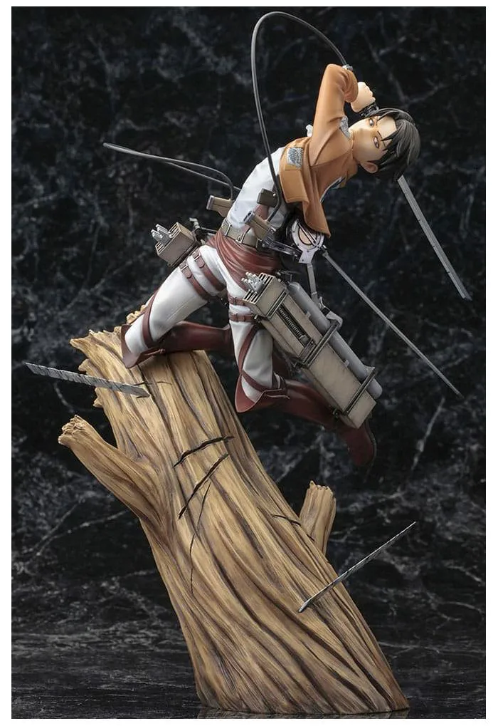 ATTACK ON TITAN - Levi ArtFX J 1/8 Pvc Figure Renewal Package Ver.