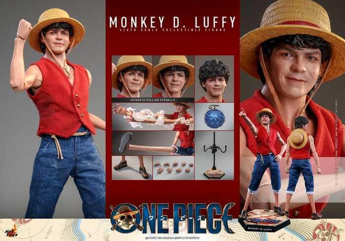 ONE PIECE - Netflix Series - Monkey D. Luffy 1/6 Action Figure 12" TMS109