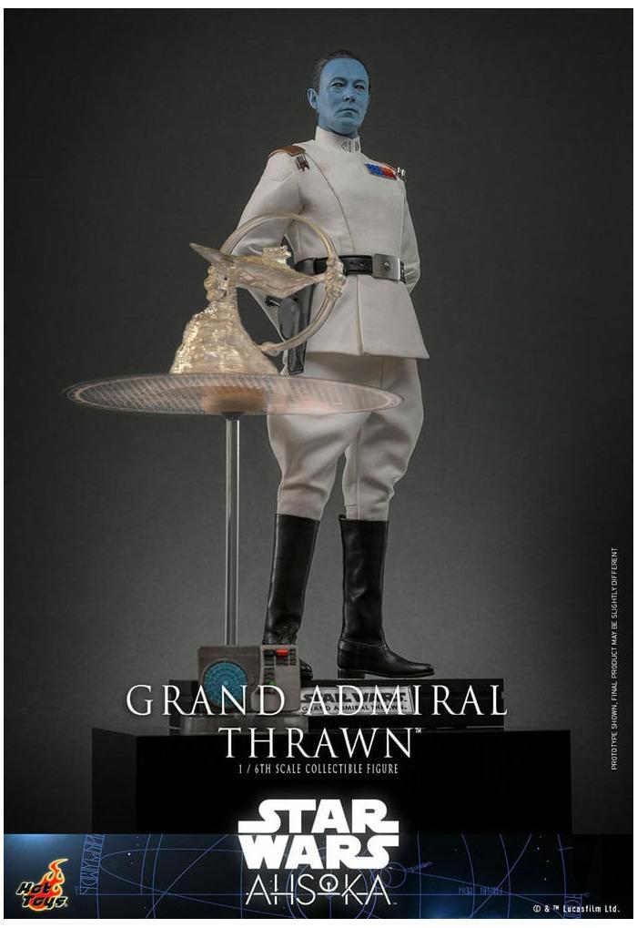 STAR WARS - Ahsoka - Grand Admiral Thrawn 1/6 Action Figure 12" TMS116