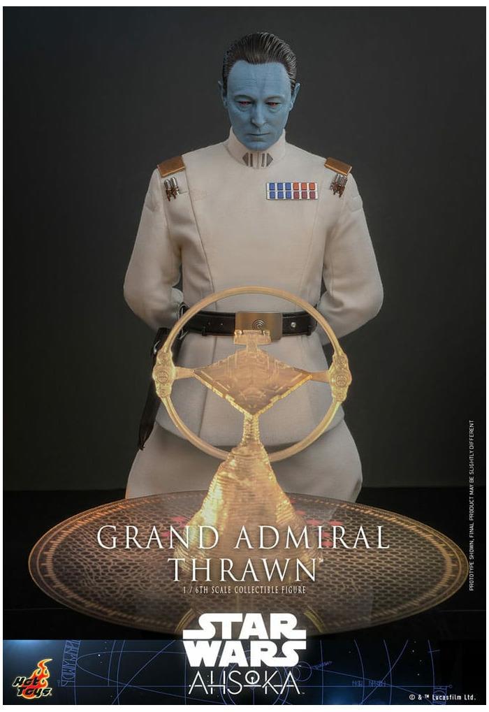 STAR WARS - Ahsoka - Grand Admiral Thrawn 1/6 Action Figure 12" TMS116