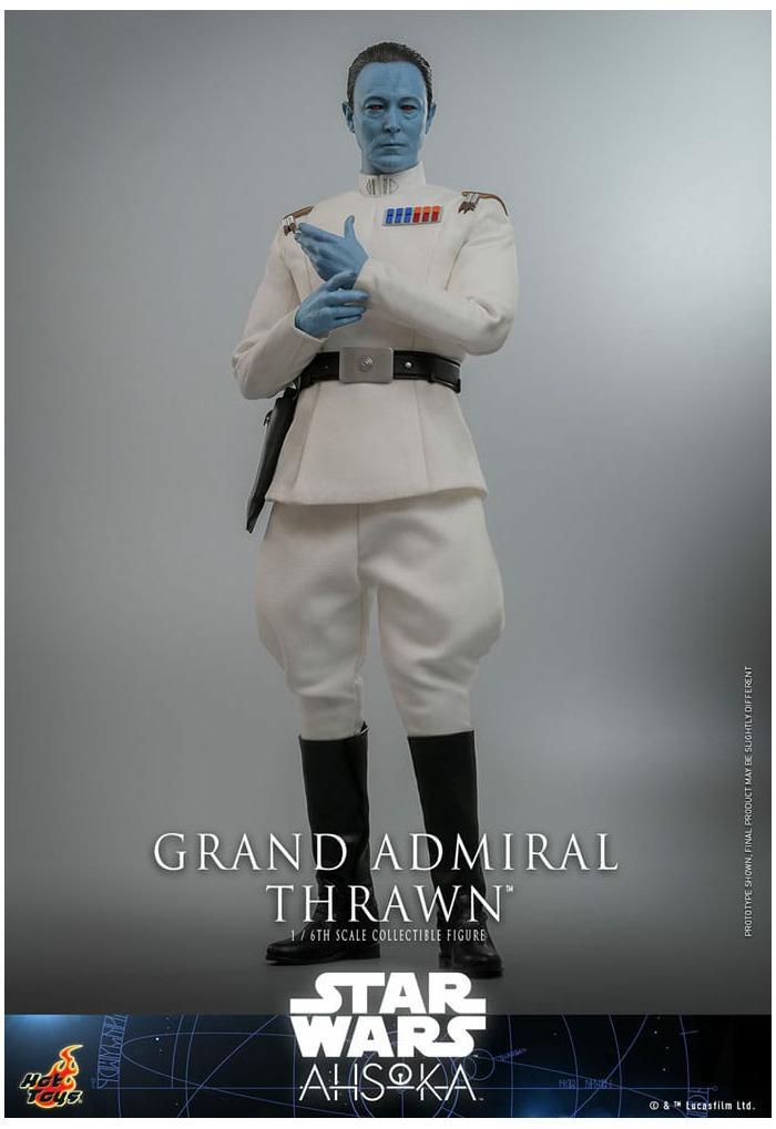 STAR WARS - Ahsoka - Grand Admiral Thrawn 1/6 Action Figure 12" TMS116