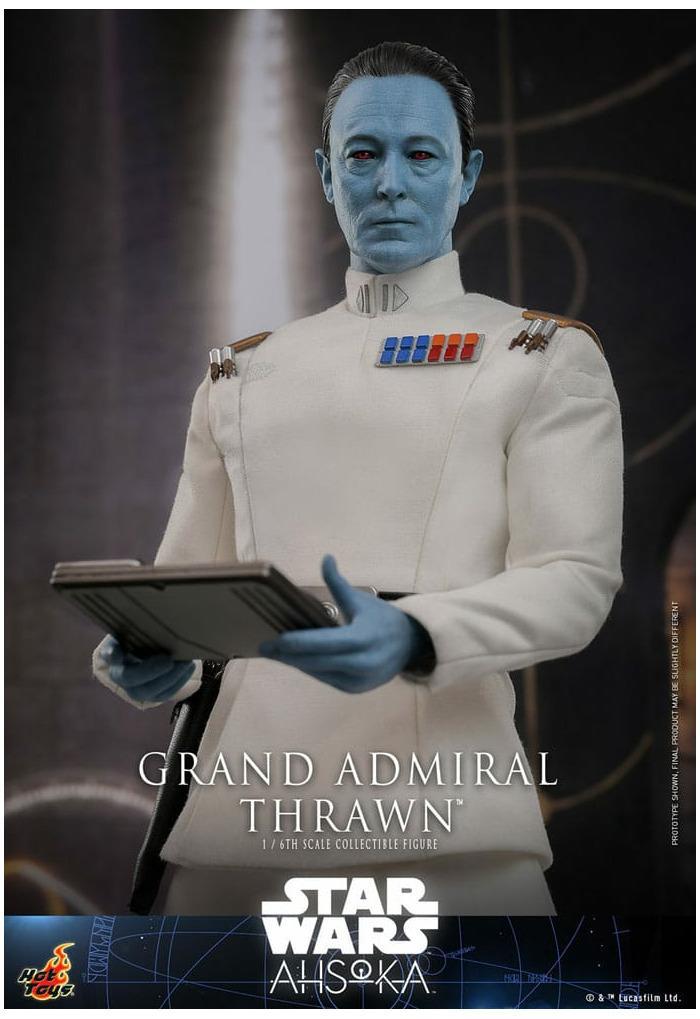STAR WARS - Ahsoka - Grand Admiral Thrawn 1/6 Action Figure 12" TMS116