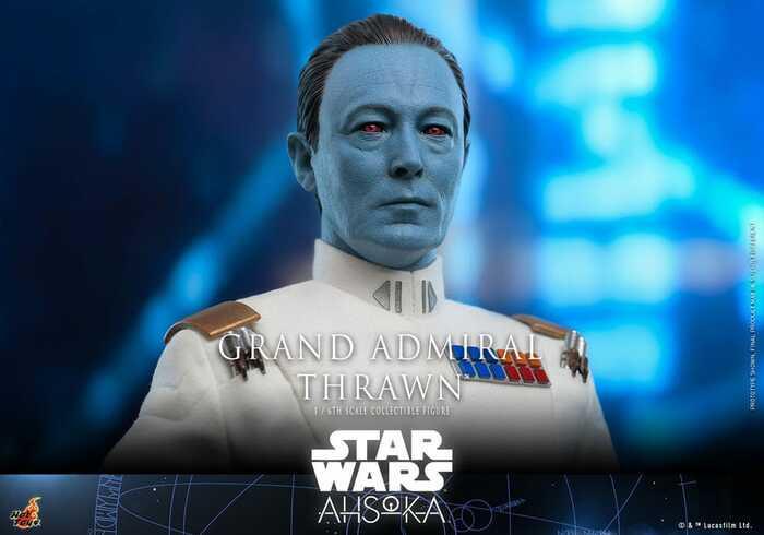 STAR WARS - Ahsoka - Grand Admiral Thrawn 1/6 Action Figure 12" TMS116