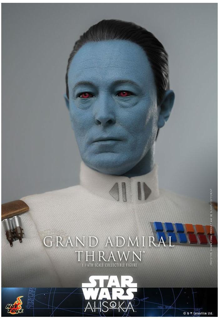 STAR WARS - Ahsoka - Grand Admiral Thrawn 1/6 Action Figure 12" TMS116