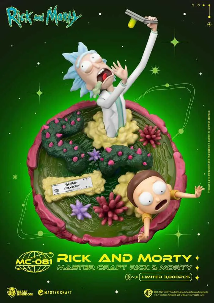 RICK & MORTY - Rick & Morty Master Craft Statue
