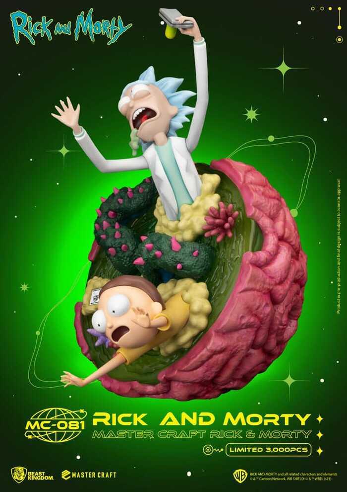 RICK & MORTY - Rick & Morty Master Craft Statue