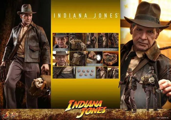 INDIANA JONES - Indiana Jones and the Dial of Destiny 1/6 Action Figure 12" MMS716