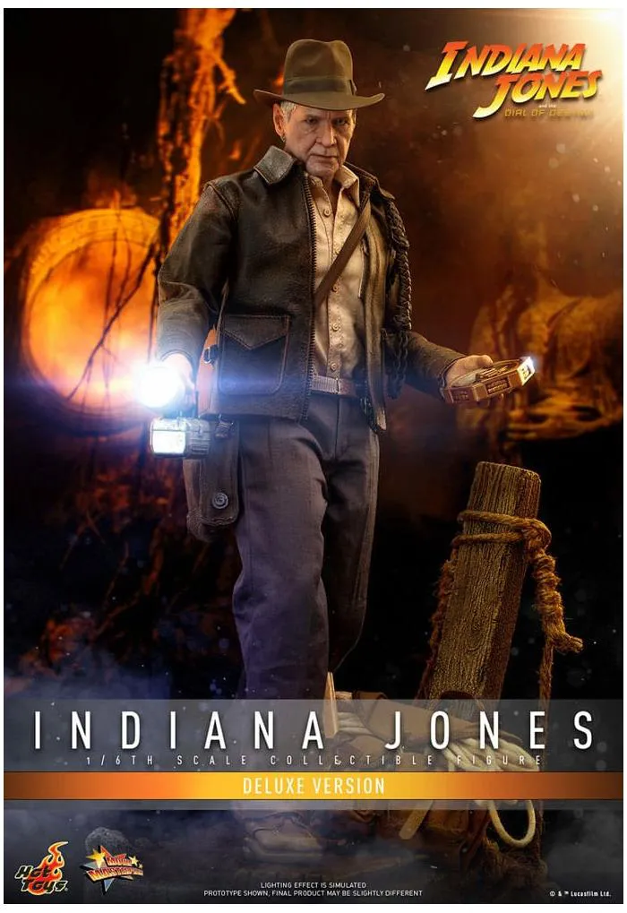 INDIANA JONES - Indiana Jones and the Dial of Destiny Deluxe Ver. 1/6 Action Figure 12" MMS717