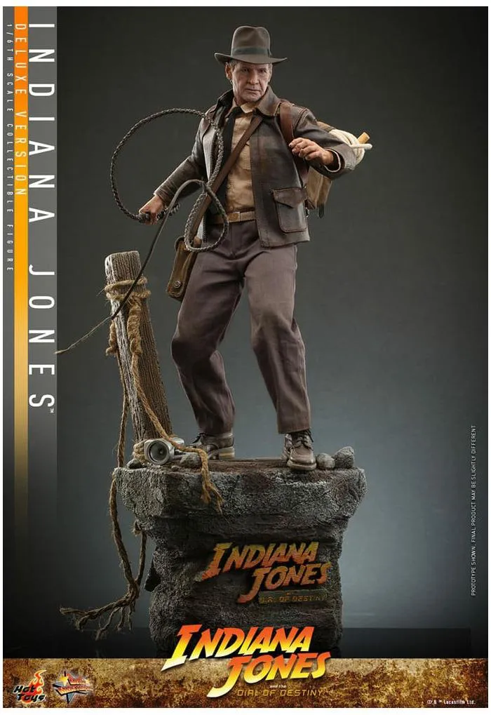 INDIANA JONES - Indiana Jones and the Dial of Destiny Deluxe Ver. 1/6 Action Figure 12" MMS717