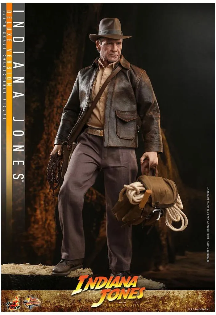 INDIANA JONES - Indiana Jones and the Dial of Destiny Deluxe Ver. 1/6 Action Figure 12" MMS717