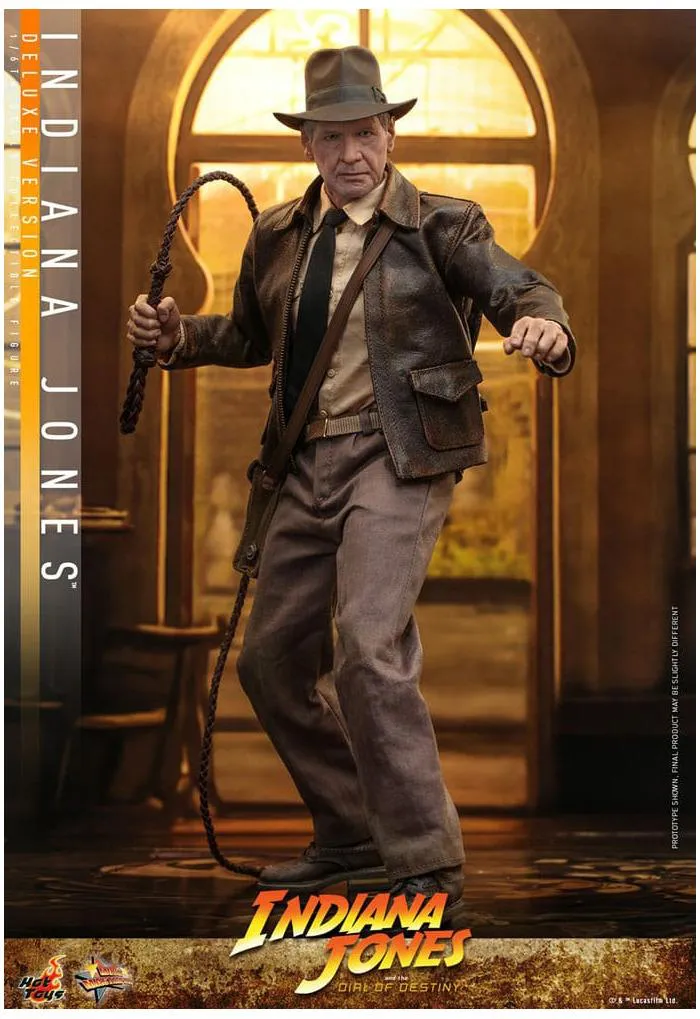 INDIANA JONES - Indiana Jones and the Dial of Destiny Deluxe Ver. 1/6 Action Figure 12" MMS717
