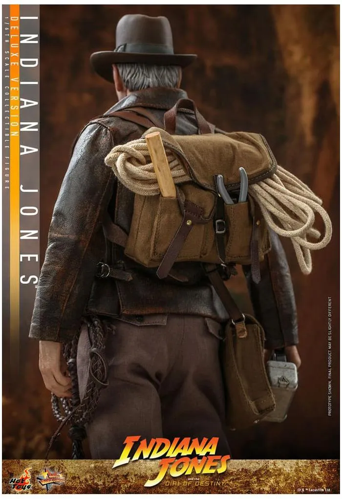 INDIANA JONES - Indiana Jones and the Dial of Destiny Deluxe Ver. 1/6 Action Figure 12" MMS717