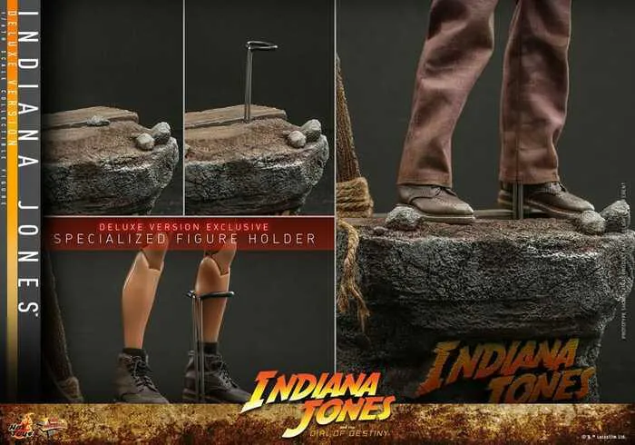 INDIANA JONES - Indiana Jones and the Dial of Destiny Deluxe Ver. 1/6 Action Figure 12" MMS717