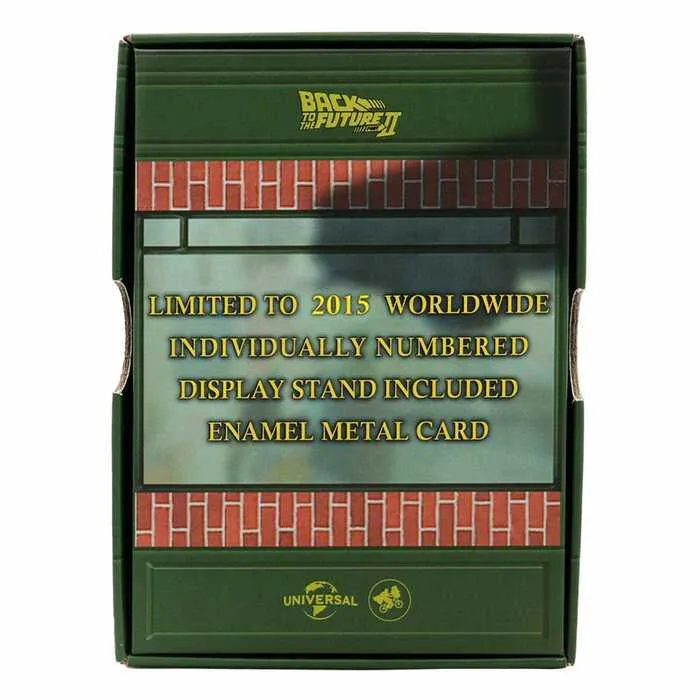 RITORNO AL FUTURO - Back to the Future - Sports Almanac Ingot Limited Edition