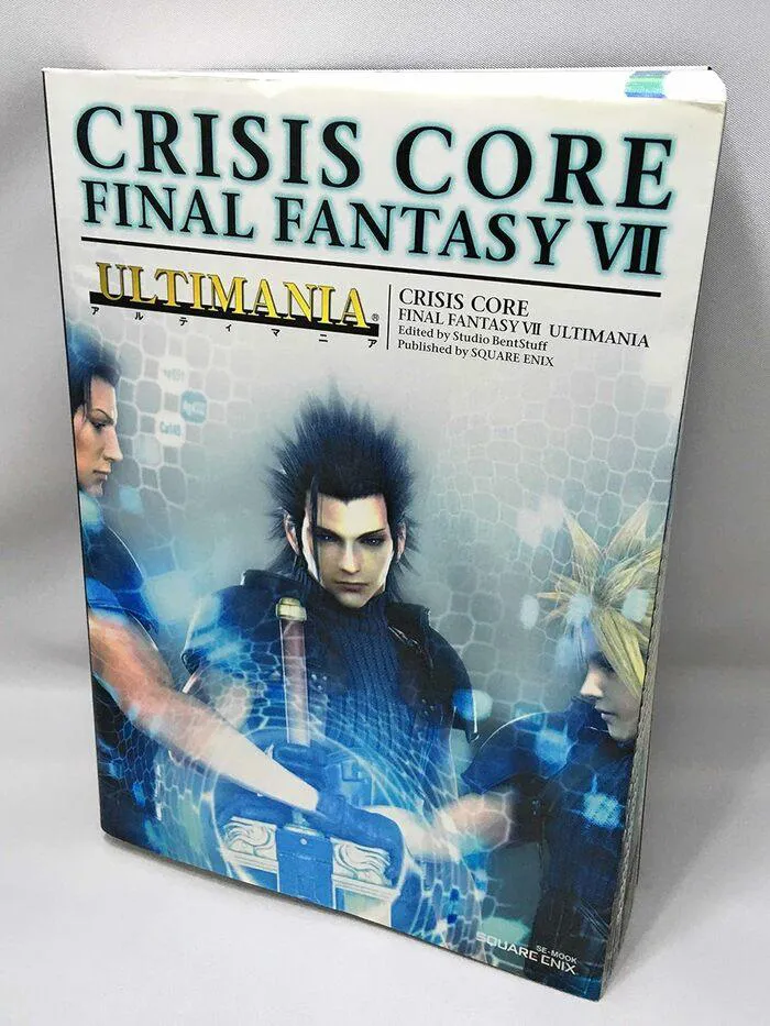 Final Fantasy VII 7 Ultimania Crisis Core Guide Book