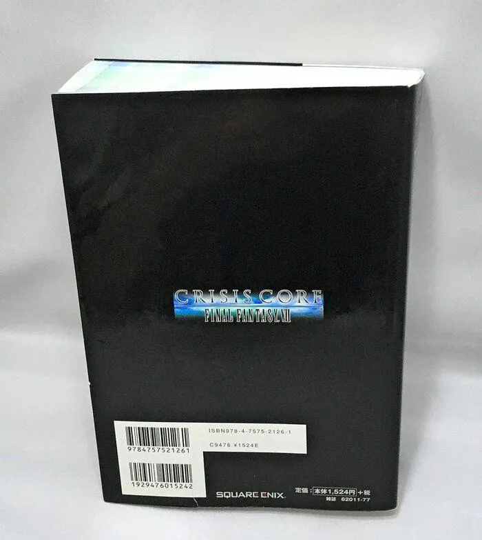 Final Fantasy VII 7 Ultimania Crisis Core Guide Book