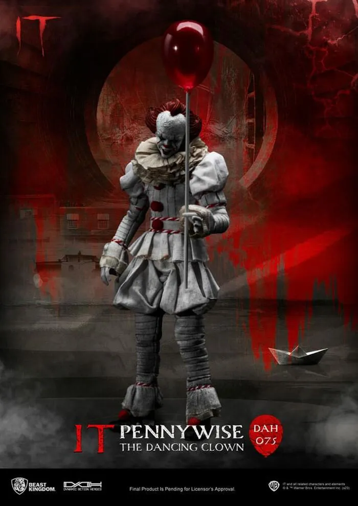 IT - Pennywise 1/9 Dynamic 8ction Heroes Action Figure