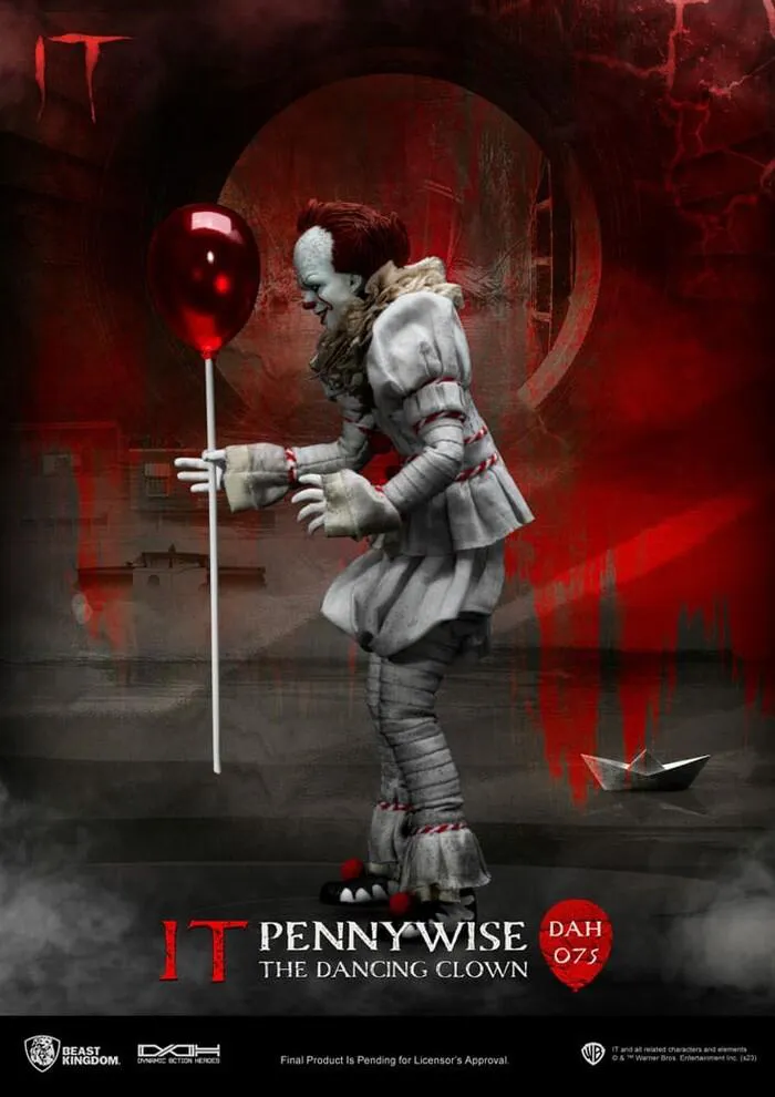IT - Pennywise 1/9 Dynamic 8ction Heroes Action Figure