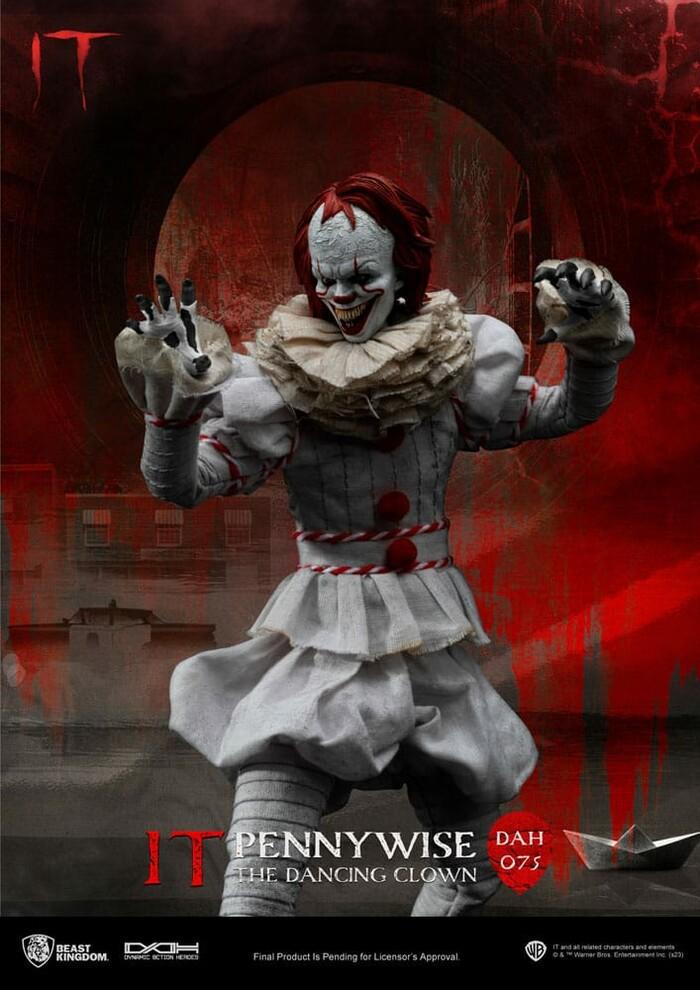 IT - Pennywise 1/9 Dynamic 8ction Heroes Action Figure