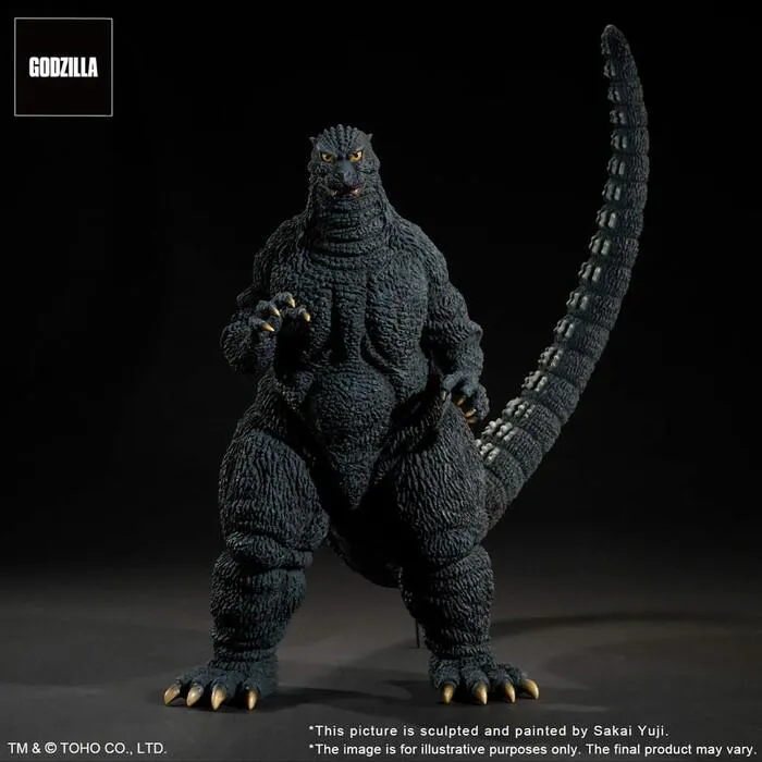 GODZILLA 1993 - Toho Yuji Sakai Modeling Collection - Godzilla Gallant Figure in the Suzuka Mountains Pvc Figure