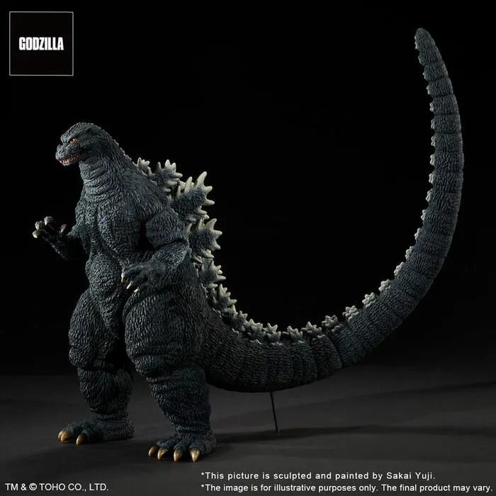 GODZILLA 1993 - Toho Yuji Sakai Modeling Collection - Godzilla Gallant Figure in the Suzuka Mountains Pvc Figure