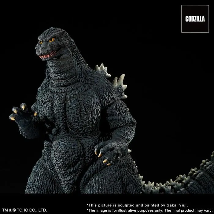 GODZILLA 1993 - Toho Yuji Sakai Modeling Collection - Godzilla Gallant Figure in the Suzuka Mountains Pvc Figure