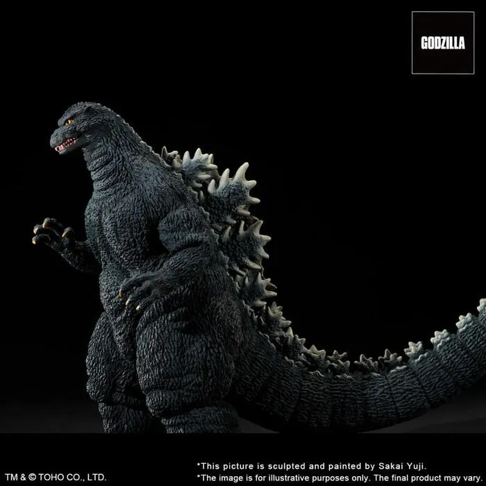 GODZILLA 1993 - Toho Yuji Sakai Modeling Collection - Godzilla Gallant Figure in the Suzuka Mountains Pvc Figure